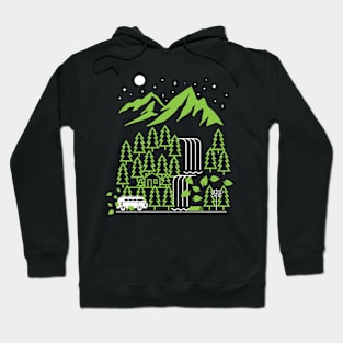 Wild Exploring - Geometric Camping Van Hoodie